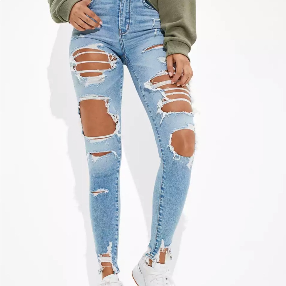 Size double zero American Eagle skinny jeans
